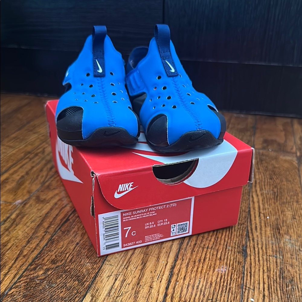 Nike Kids Blue Sandals
